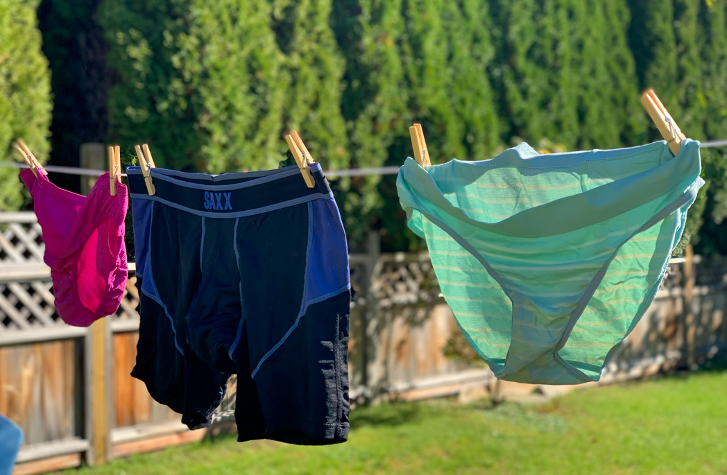 Illustrative example of trekking underwear