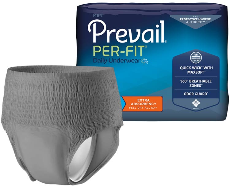 Illustrative example of underwear for bowel leakage