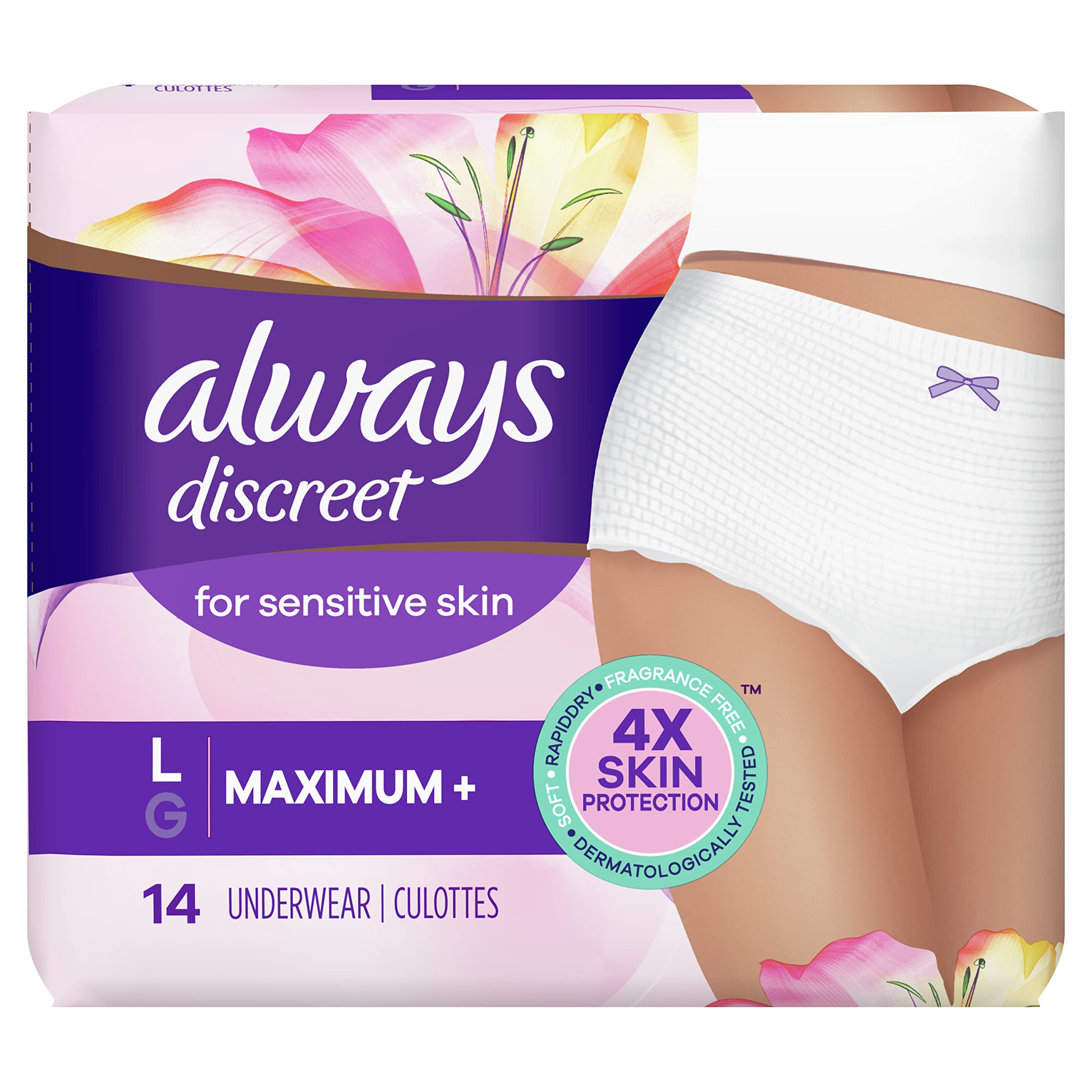 Illustrative example of underwear for sensitive skin