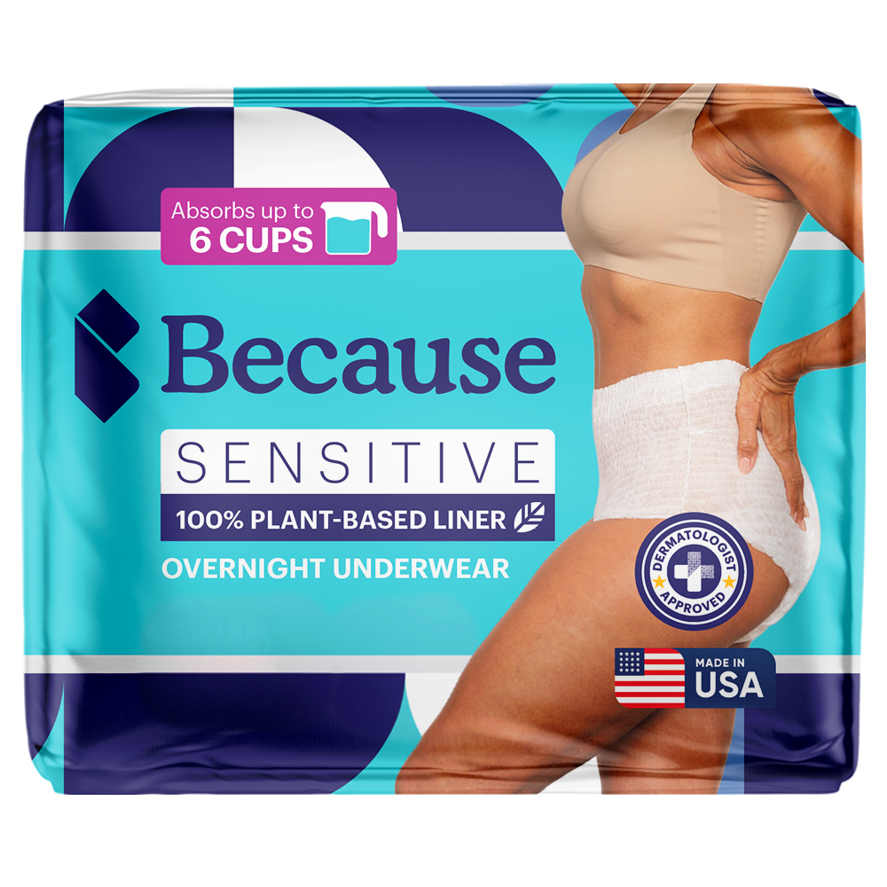 Illustrative example of underwear for sensitive skin