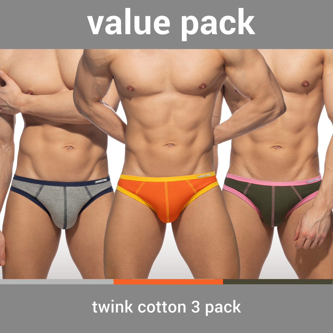 Illustrative example of underwear for twinks