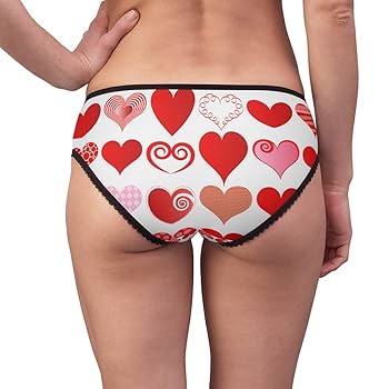 Illustrative example of underwear for valentines