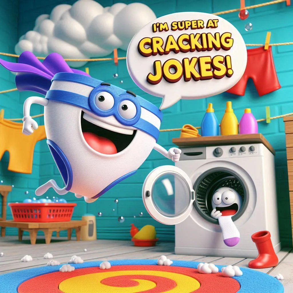 Illustrative example of underwear jokes