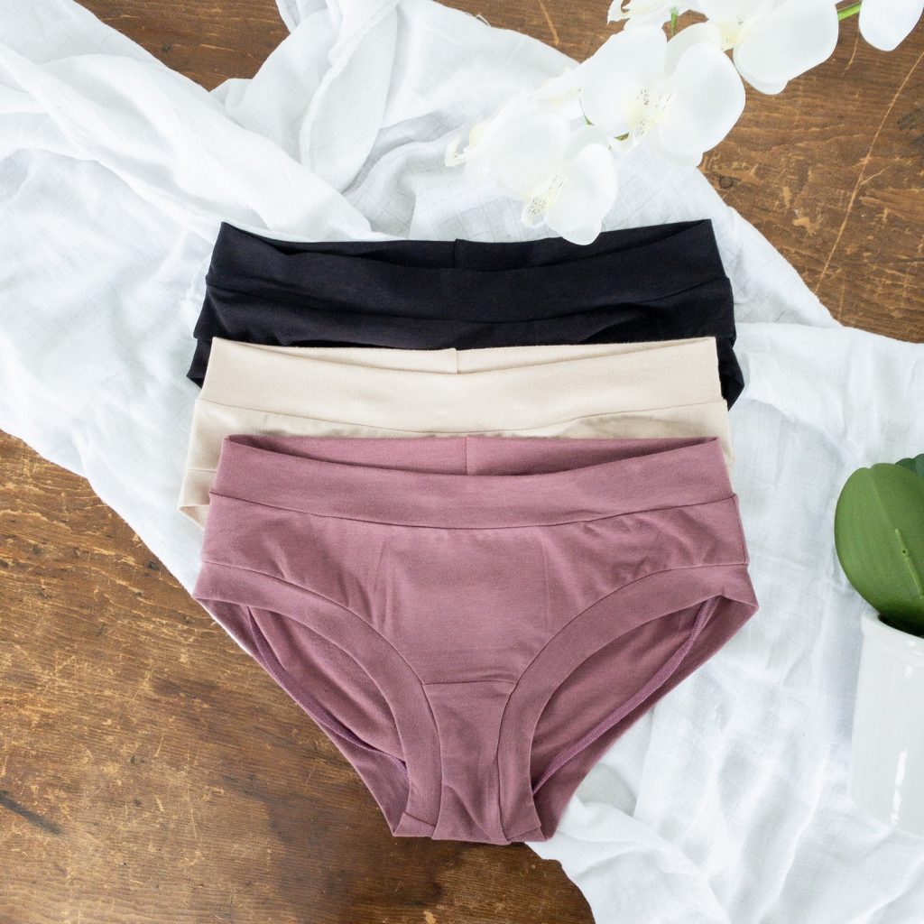 Illustrative example of underwear made in use for women