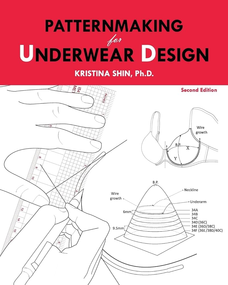 Illustrative example of underwear sewing pattern