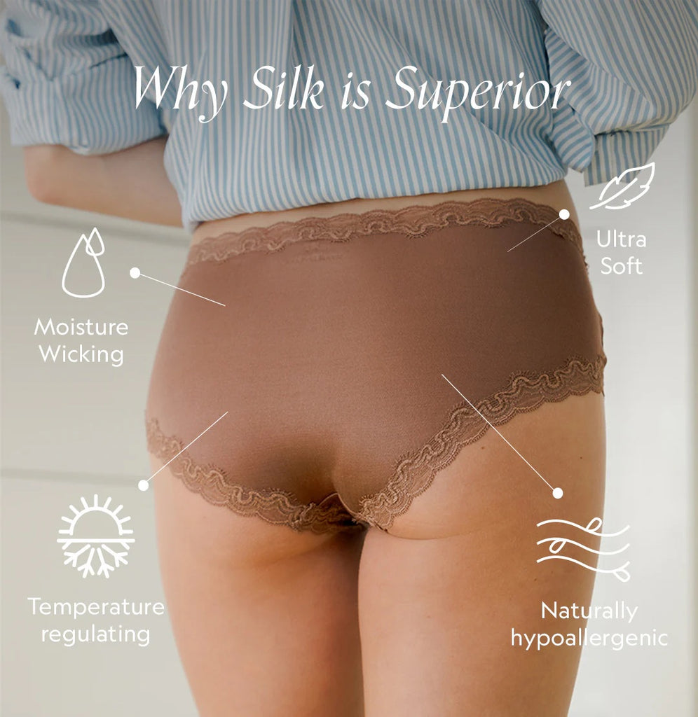 Illustrative example of underwear silk