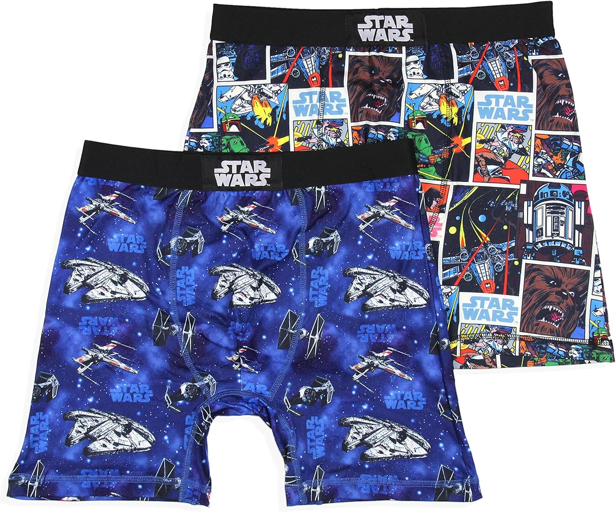 Illustrative example of underwear star wars