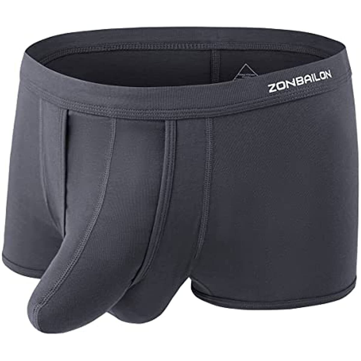 Illustrative example of underwear with a pouch