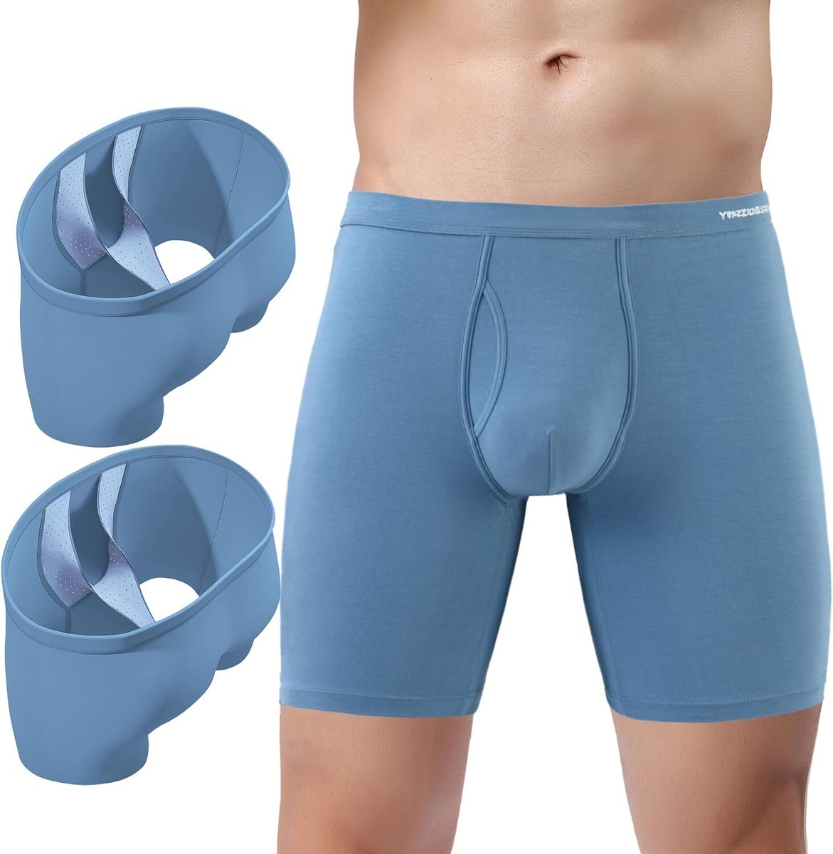 Illustrative example of underwear with a pouch