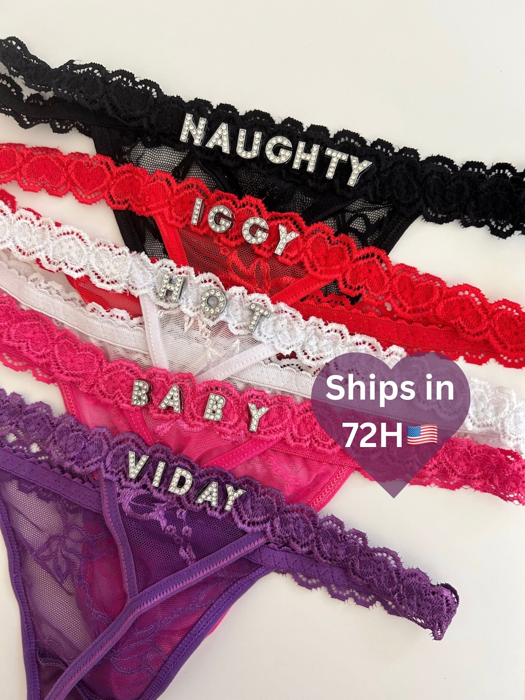 Illustrative example of underwear with name on it