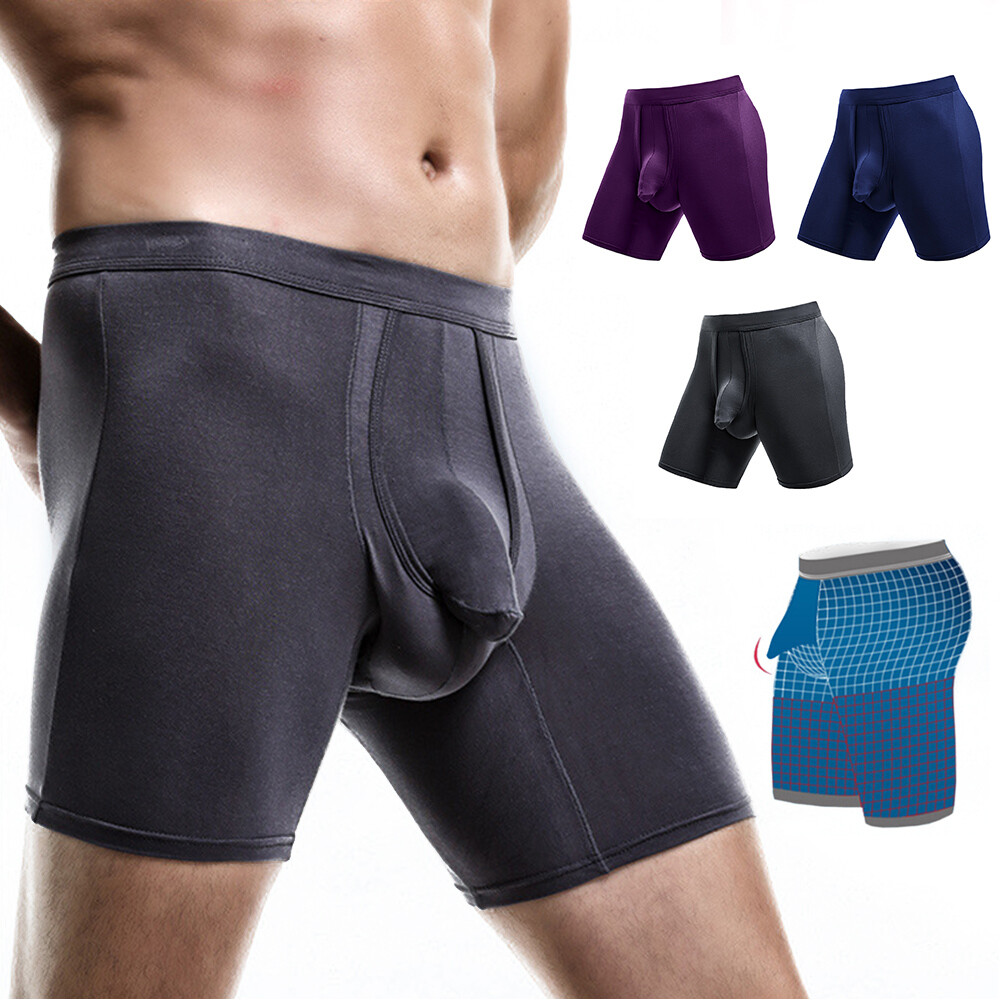 Illustrative example of underwear with pouch for balls
