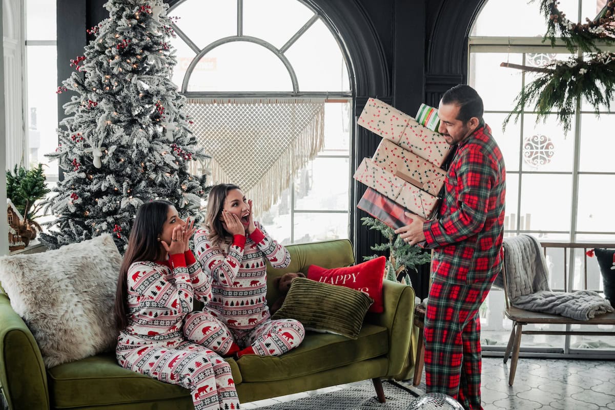 Illustrative example of underwear xmas