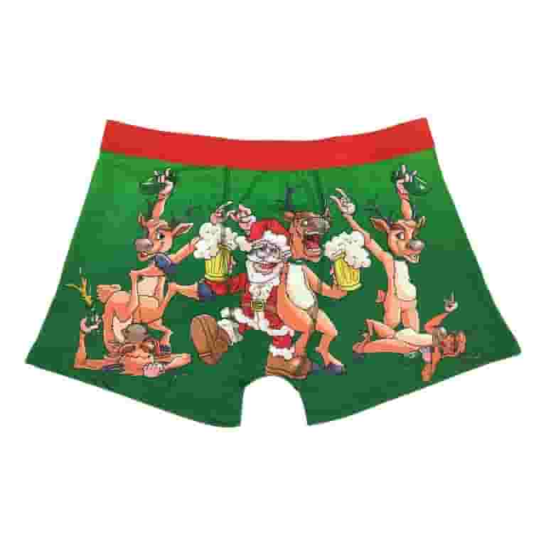 Illustrative example of underwear xmas