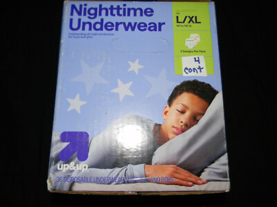 Illustrative example of up & up nighttime underwear