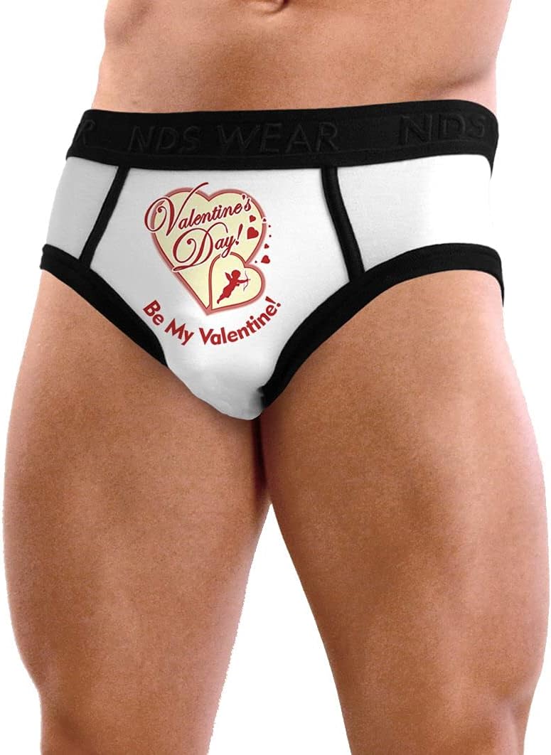 Illustrative example of valentine underwear for men
