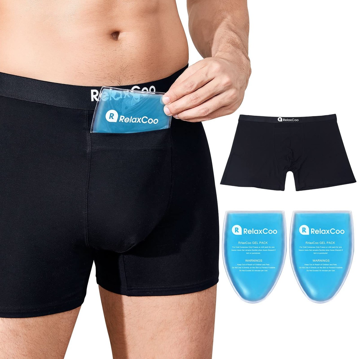Illustrative example of vasectomy underwear