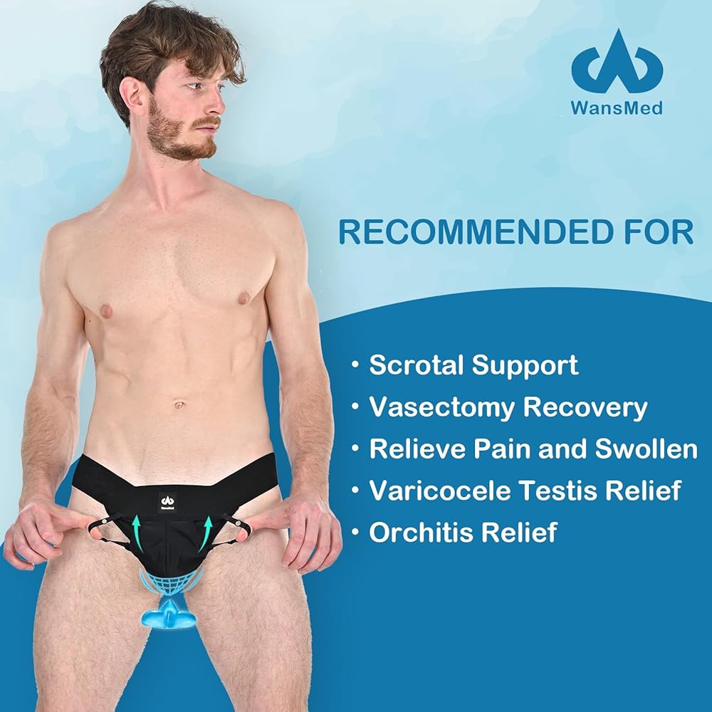 Illustrative example of vasectomy underwear