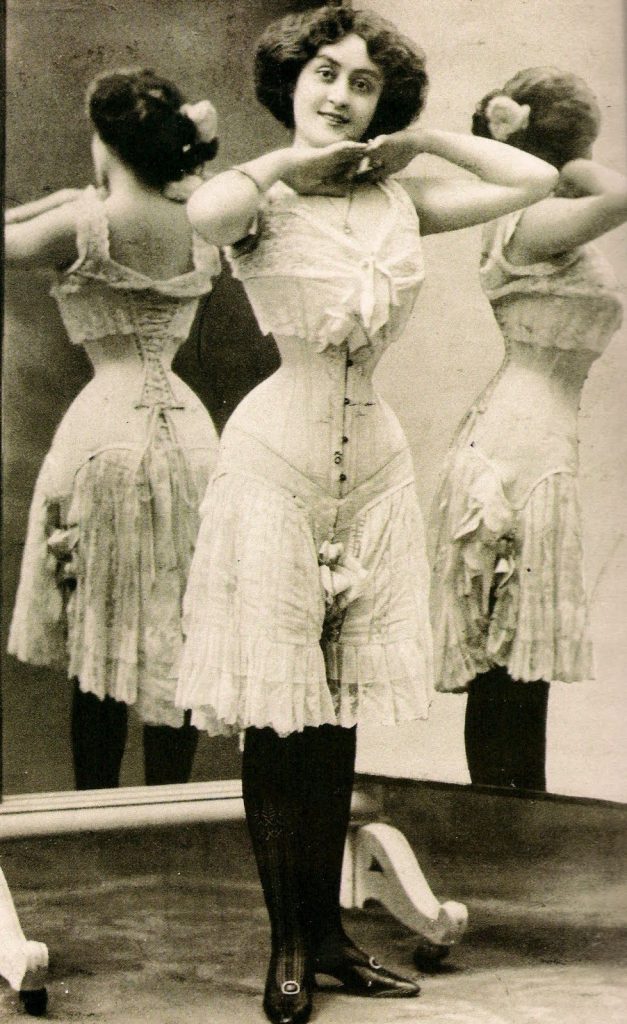 Illustrative example of victorian underwear