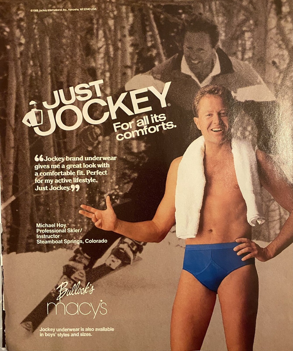Illustrative example of vintage male underwear