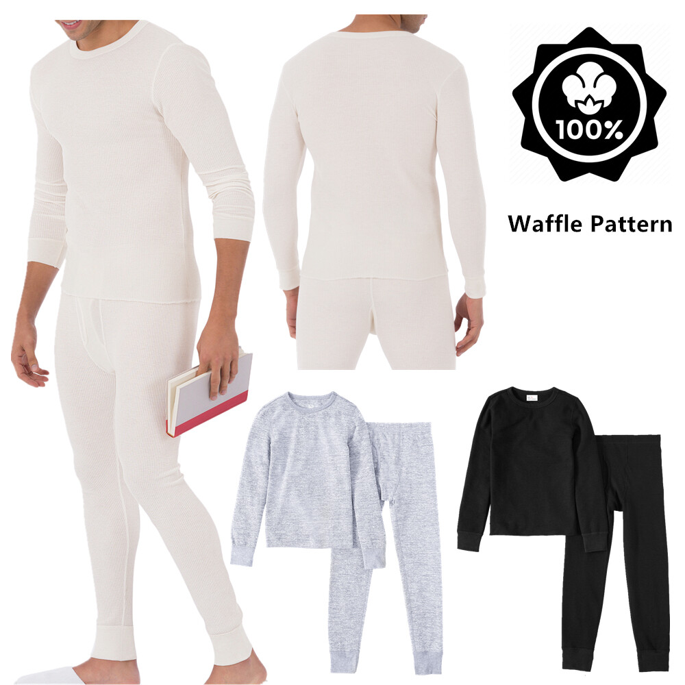 Illustrative example of waffle long underwear