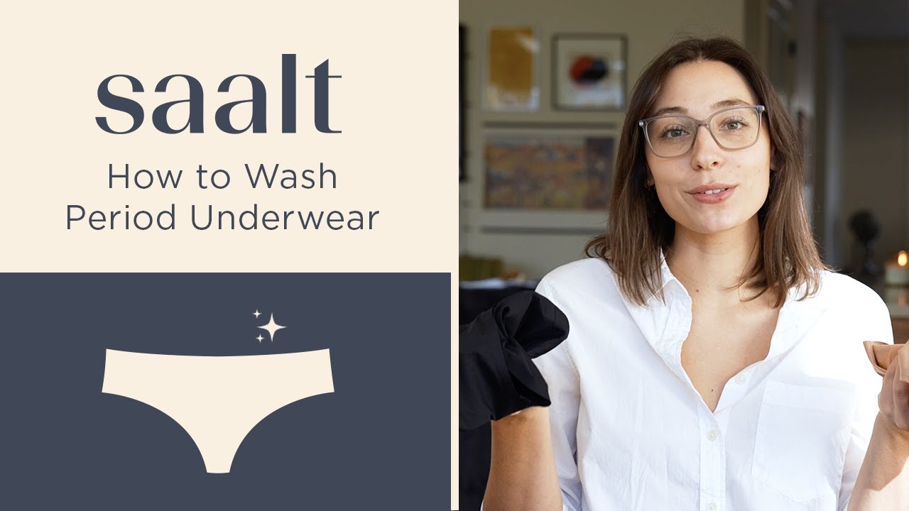 Illustrative example of washing period underwear