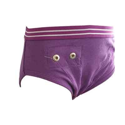 Illustrative example of wetting underwear