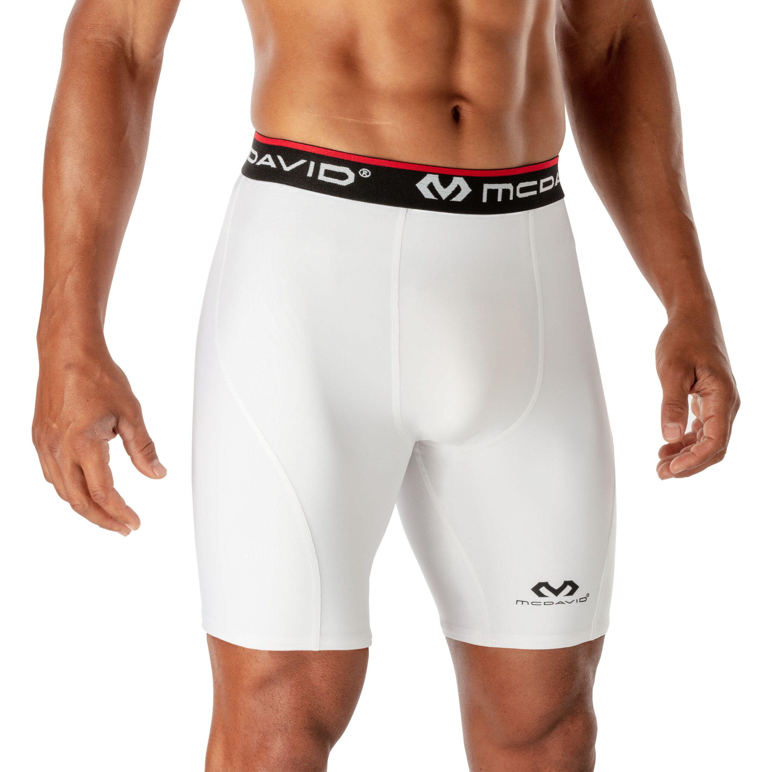 Illustrative example of white compression underwear