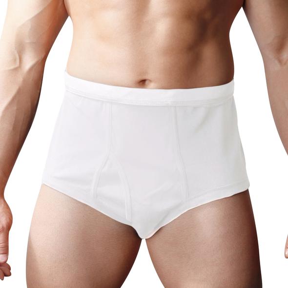Illustrative example of white cotton underwear