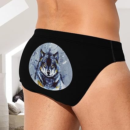 Illustrative example of wolf underwear