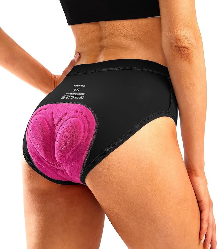 Illustrative example of womens biking underwear