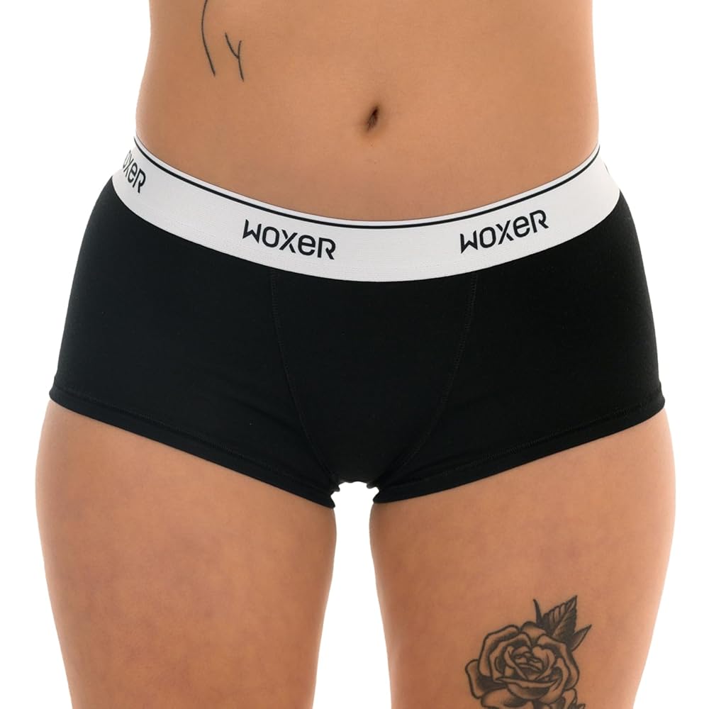 Illustrative example of womens boxer underwear