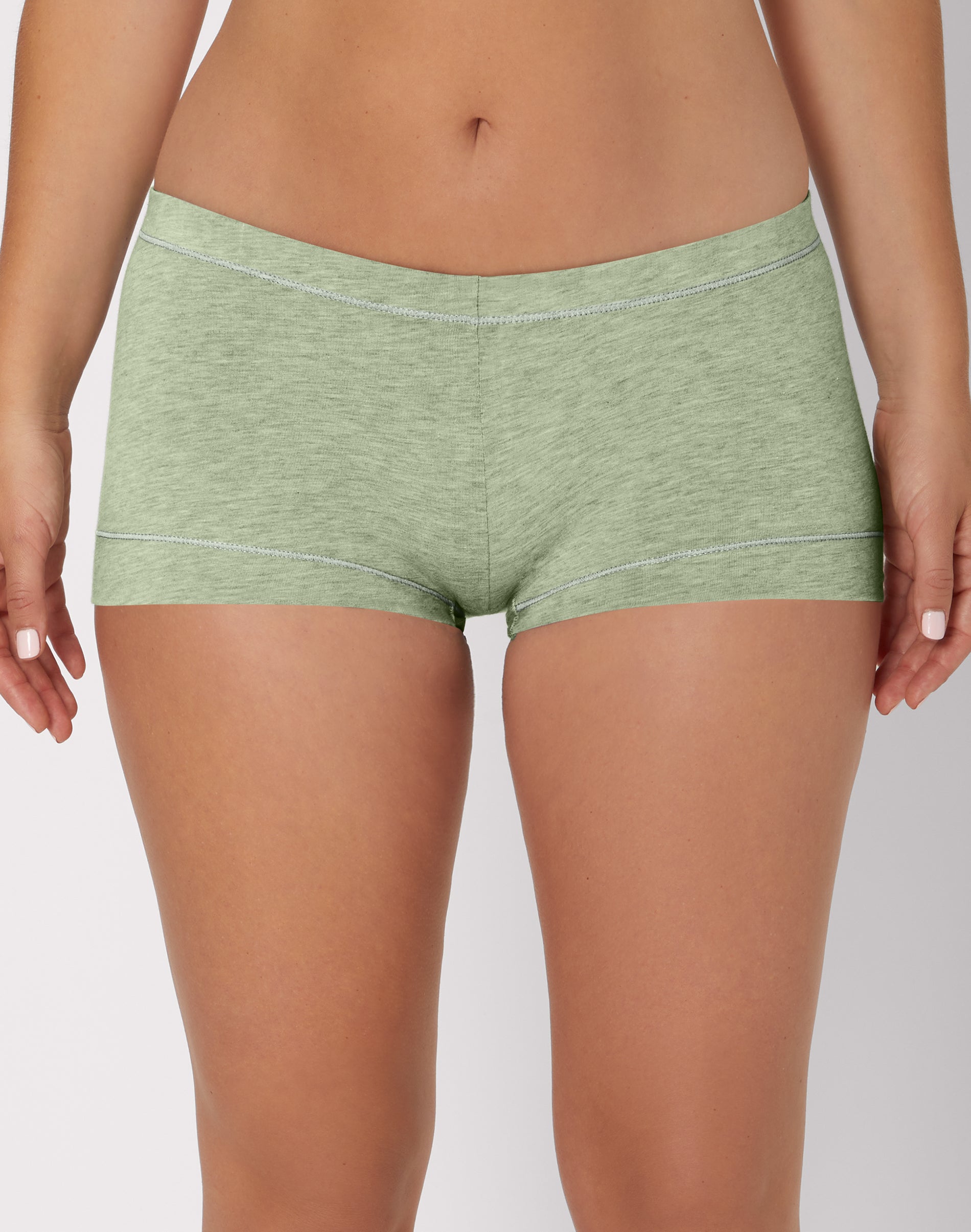 Illustrative example of women's cotton boyshort underwear