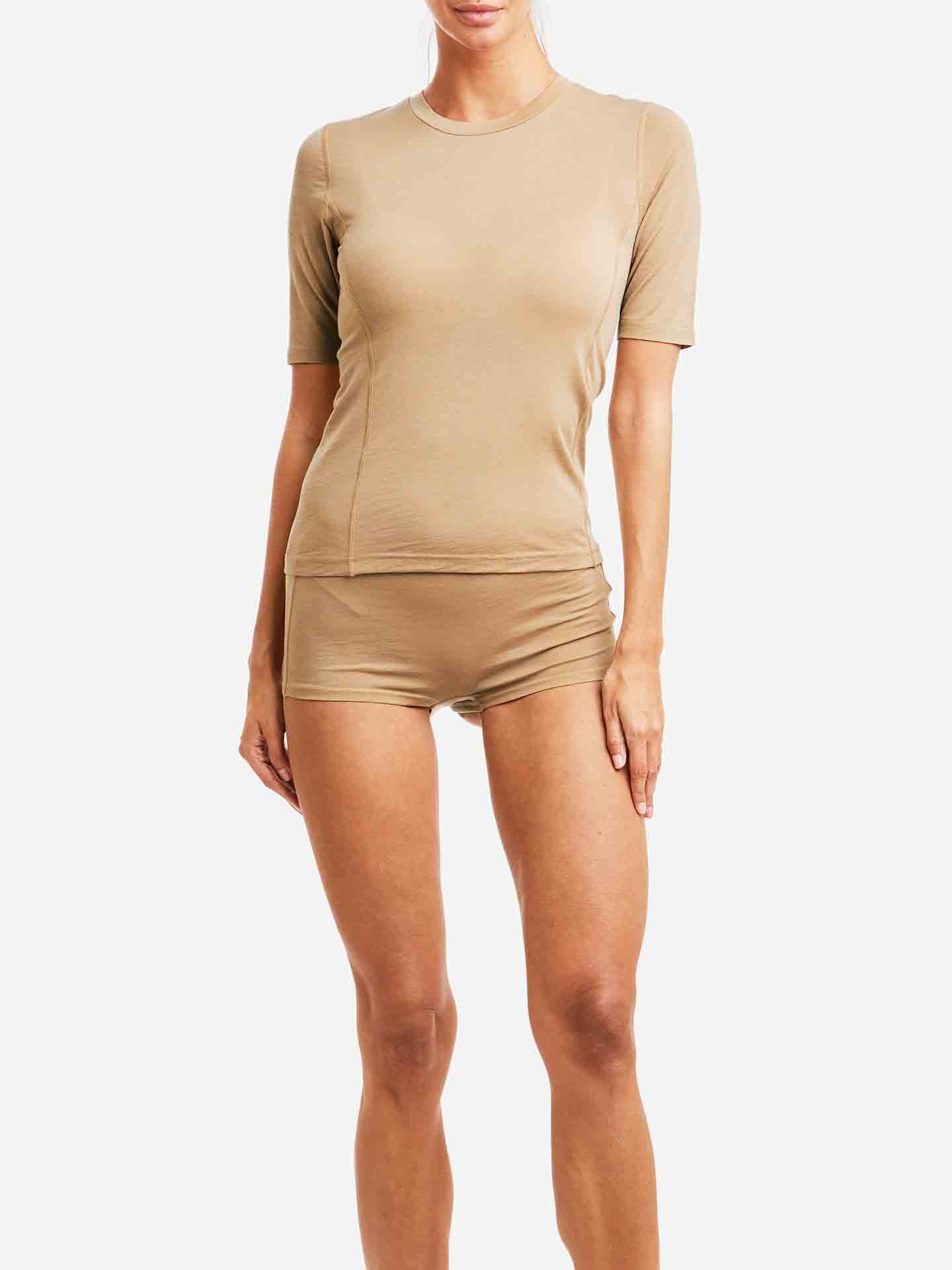 Illustrative example of women's merino wool underwear