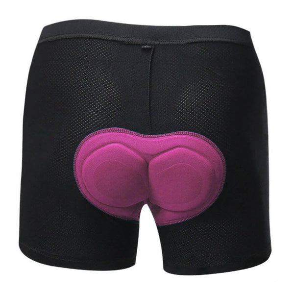 Illustrative example of womens padded cycling underwear