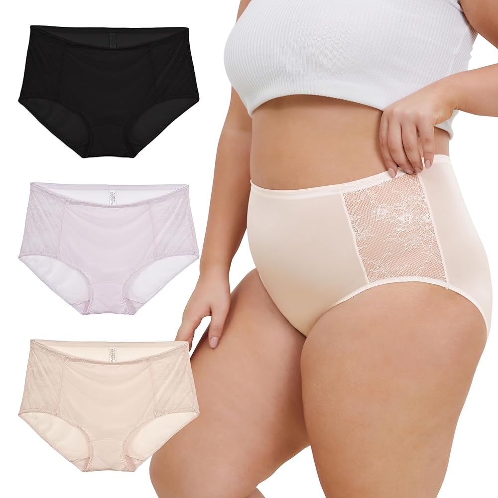 Illustrative example of women's underwear plus size